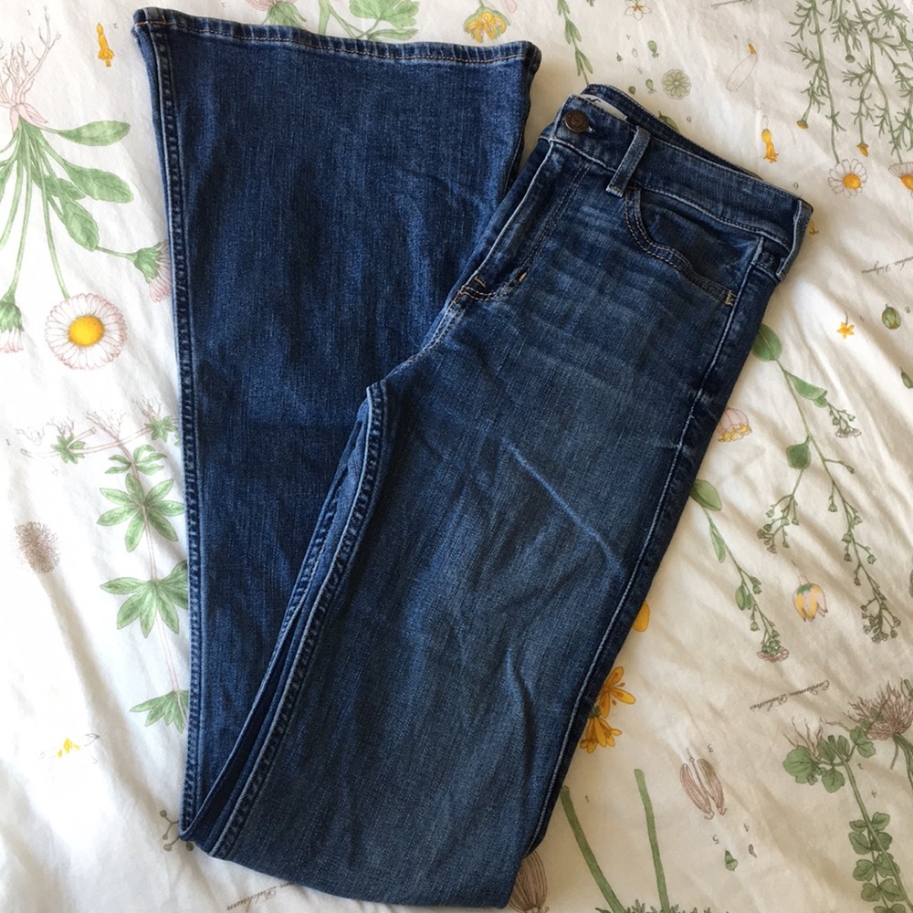 Hollister High Rise Flare Jeans
